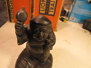 Japanische Meiji Bronze Daikoku Statue, Gott des Reichtums - Bild 1 von 13
