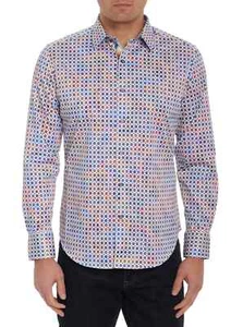 Robert Graham Men's Merrimack CLassic Fit Sport SHirt - Picture 1 of 6