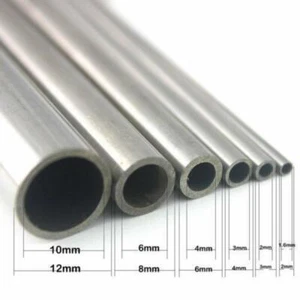 250 mm Length OD 0.3 mm  to 12 mm 304 Stainles Steel Capillary Tube Bar Round P - Picture 1 of 7