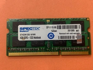 🔥SPECTEK SELECT 4GB DDR3 1333MHz COMPUTER RAM Memory ST4G3N1339.16FMR - Picture 1 of 2