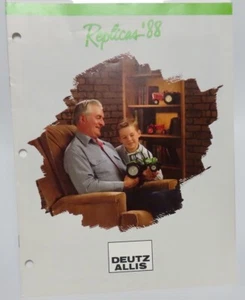 Brochure giocattolo vintage DEUTZ ALLIS Ertl - Foto 1 di 1