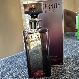 Calvin Klein Eternity Night 3.4 oz / 100 ml Eau De Parfum damaged box no celo - Picture 1 of 6