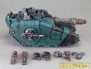 Warhammer 30K WDS painted Legiones Astartes Sicaran Venator Tank Hunter s41 - Picture 1 of 13