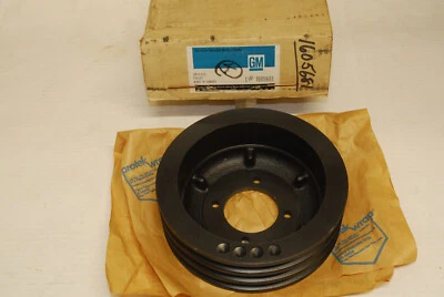 1976, 1977, 1978, 1979 CADILLAC NOS SEVILLE ENGINE CRANKSHAFT PULLEY - Image 1 of 4