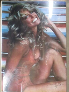 Vintage Poster Farrah Fawcett actress 1976 Inv#7913 - Picture 1 of 5