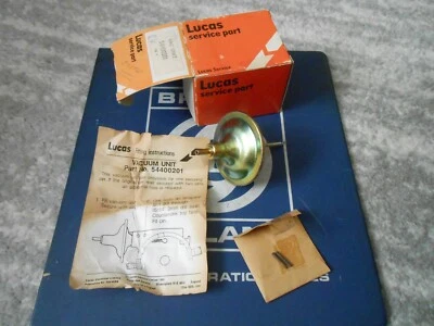 Nuevo de Lote Antiguo Lucas Distributor Vacuum Advance 1973-1976 Triumph TR6 54400201 RTC1425 Foto 1 de 4