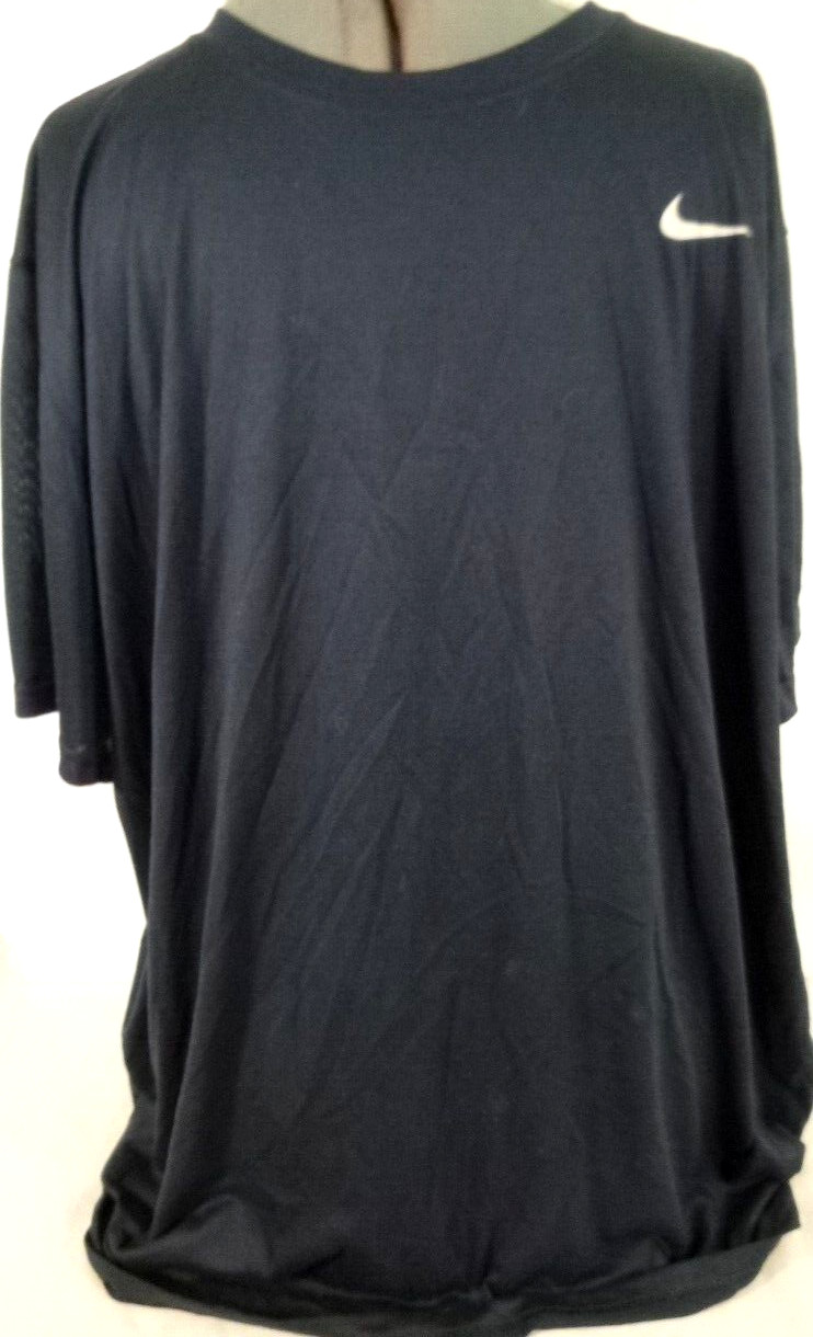 nike long sleeve blue mini dress