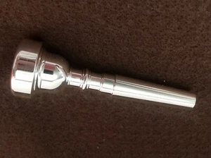 Glory Silver Plated Bb Trumpet Mouthpiece, 3c - B00P2EKIQK Mouth Of Trumpet - Picture 1 of 10