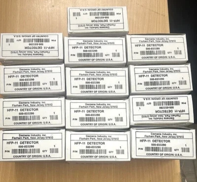 New SIEMENS HFP-11 FIRE ALARM SMOKE/HEAT DETECTOR