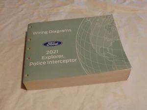 2021 Ford Explorer & Police Interceptor Wiring Diagram Manual Hybrid 2.0 3.0 3.3 - Foto 1 di 3