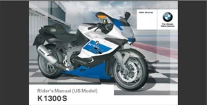 2014 BMW K1300 S USA model owner's manual - Picture 1 of 11