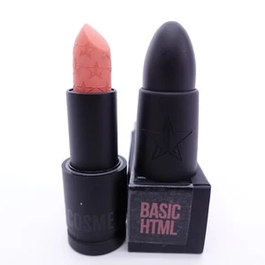 Jeffree Star Velvet Trap Lipstick Basic HTML Peachy Nude New - Picture 1 of 14