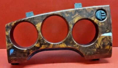 2000-2005 Jaguar XK8 XKR painel de instrumentos moldura lateral esquerda madeira GJD6927BB - Imagem 1 de 4