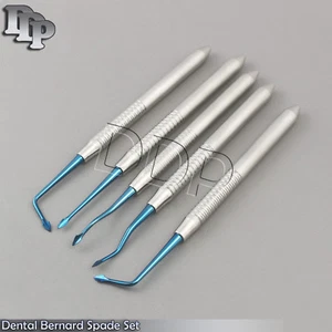 Dental Bernard Spade Set (Set Of 5 Pieces) Dental Instruments  - Picture 1 of 3