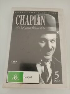 Charlie Chaplin - The Legend Lives On Collector's Edition (DVD 2005 5-Disc Set)