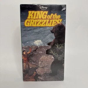 Disney's King of the Grizzlies VHS Sealed Rare Copy MT Cond. - Foto 1 di 4