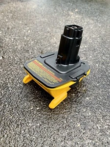 DeWalt 18v battery adaptor to old DeWalt xrp pushin tools replace DC9096, DC9180 - Picture 1 of 4