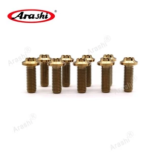 Tornillos de montaje de rotor de freno delantero dorado para BMW R1250R R1250RT 2019-2022 - Imagen 1 de 7