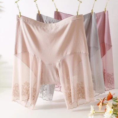 PlusSize Spitzen Slip Shorts mit dünnem und sexy Design Oberschenkel Reibschutz - Bild 1 von 4