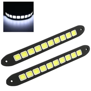 Lights Daytime Running Daytime Exterior Flexible Lamp Lights Running 12V - Picture 1 of 9