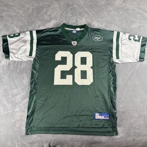 Reebok New York Jets Curtis Martin #28 Football Jersey NFL Green Large - Picture 1 of 7