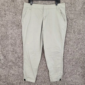 Arcteryx Women's Nydra Pants Size 14 Beige Cropped Casual Comfort Lightweight - Picture 1 of 10