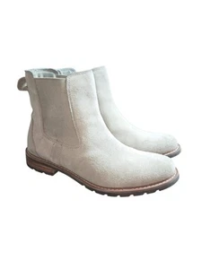Ariat Wexford Style #10044579 Gray Genuine Suede Leather Chelsea Boots Size 10B - Picture 1 of 11
