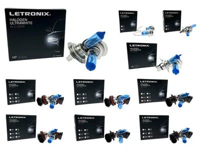 LETRONIX Halogen Sockel Leuchtmittel 8500K Xenon Gas Ultra White E-Prüfzeichen - Bild 1 von 4