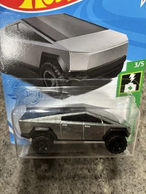 Hot Wheels Tesla Cybertruck 49/250 HW Hot Trucks P38 HCV57 nuevo en paquete raro Foto 1 de 3
