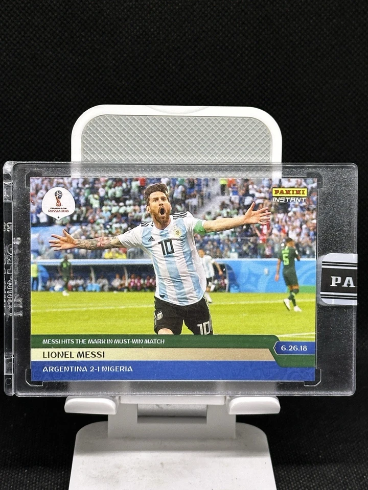 2018 Panini Instant World Cup /10 Lionel Messi #118 - Image 1 of 2