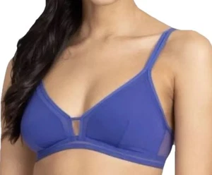 All.You.LIVELY Womens Clamatis Blue Busty Mesh Trim Bralette Sz S =32/34 NWT $25 - Picture 1 of 11