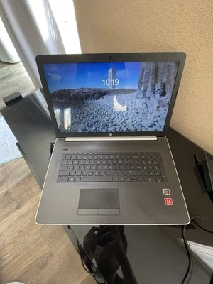 HP 17-CA0064CL 17.3in (1TB, AMD Ryzen 5 2500U Quad-Core, 2.0GHz, 12GB) Laptop - Image 1 of 4