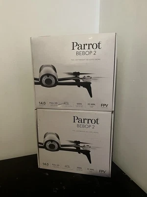 Parrot Bebop 2 X3 Used FPV Drones + 3 Batteries +original bag+Box’s + SpareParts - Image 1 of 4