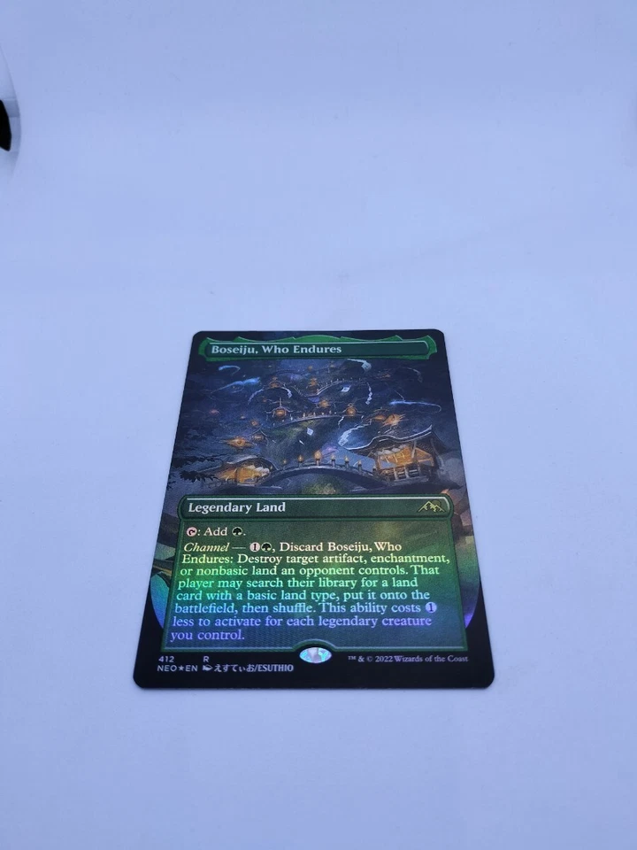 Magic the Gathering Boseiju Who Endures Borderless Foil EN Collector Booster - Image 1 of 2