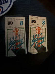 2 Philadelphia Philadelphia Flyers Stanley Cup Playoffs 1987 Heimspiel 8 Stub - Bild 1 von 1