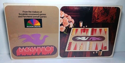 Vintage 1975 Selchow & Righter Backgammon Game ... New in Factory Sealed Box - Image 1 of 2