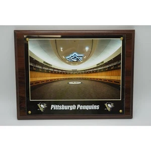 Pittsburgh Penguins NHL Hockey Plaque Photo Consol Energy Center First Game 2010 - Picture 1 of 5