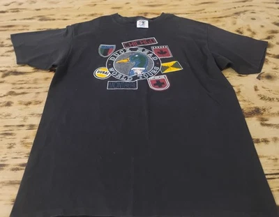 Vintage Duck Head World Tours Travel Blue T-Shirt Size X-Large - Image 1 of 4