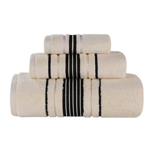 Cotton 3 Piece Towel Set, Includes 1 Bath, 1 Hand, 1 Washcloth/Face Towel, Qu... - Picture 1 of 9