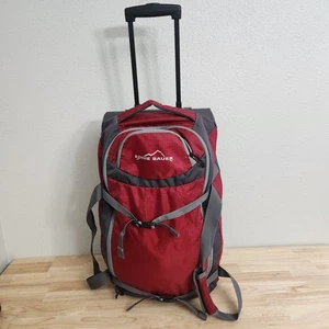 Eddie Bauer Commuter Duffel Rolling Travel Bag Carry On 21x12 Backpack Luggage - Picture 1 of 13