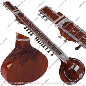 Indian Musical High Quality Electric Travel Sitar String Instruments - Picture 1 of 7