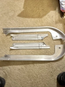 Chevy/GMC Door Sil Plates Set 1973-1978 Aluminum- 4 Pieces                  Used - Picture 1 of 16