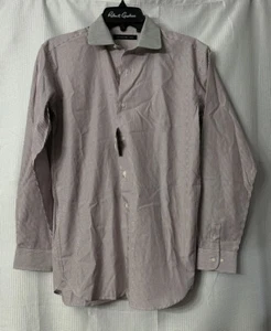 NWT John Varvatos USA Mens Long Sleeve Button Front Dress Shirt Size 16R - Picture 1 of 12