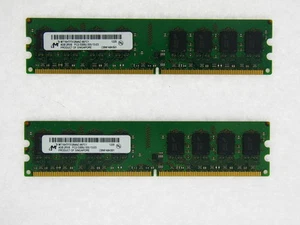 MT16HTF51264AZ-667C1 8GB Kit (4GBx2) DDR2 PC2-5300 for Dell Precision T3400 - Picture 1 of 1