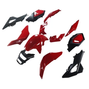 Red Black Bodywork For Honda Grom MSX125 2016-2020 17 18 Plastic Fairings Cowls - Picture 1 of 11