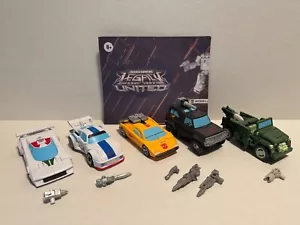 Transformers 100% Complete Legacy United 5 Pack Hound Jazz Wheeljack Breaker - Picture 1 of 1