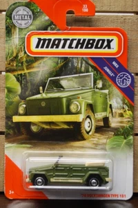 MATCHBOX 1/64 DIECAST CAR 1974 VOLKSWAGEN TYPE 181 THING VW GREEN ©2019 - Picture 1 of 1
