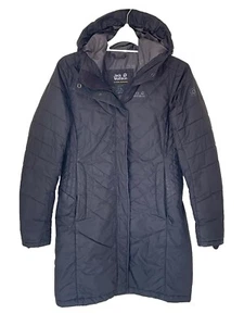 Jack Wolfskin Stormlock Microguard Wintermantel Mantel Schwarz Gr. S - Bild 1 von 20