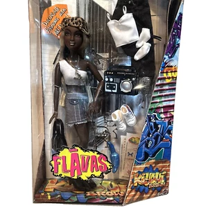 Flavas Barbie AA Black Jointed Doll Kiyani ~ 2 Hair Colors - Mattel 🟣🔵🟠🟡 - Picture 1 of 18