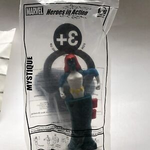 Taco Bell “MYSTIQUE” Marvel Heroes In Action Figure Toy 2001 In sealed package